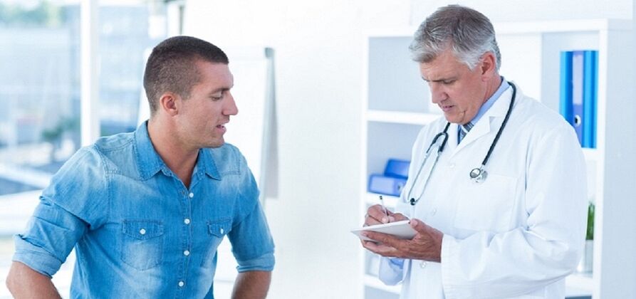 arst soovitab patsiendile prostatiidi aparaati
